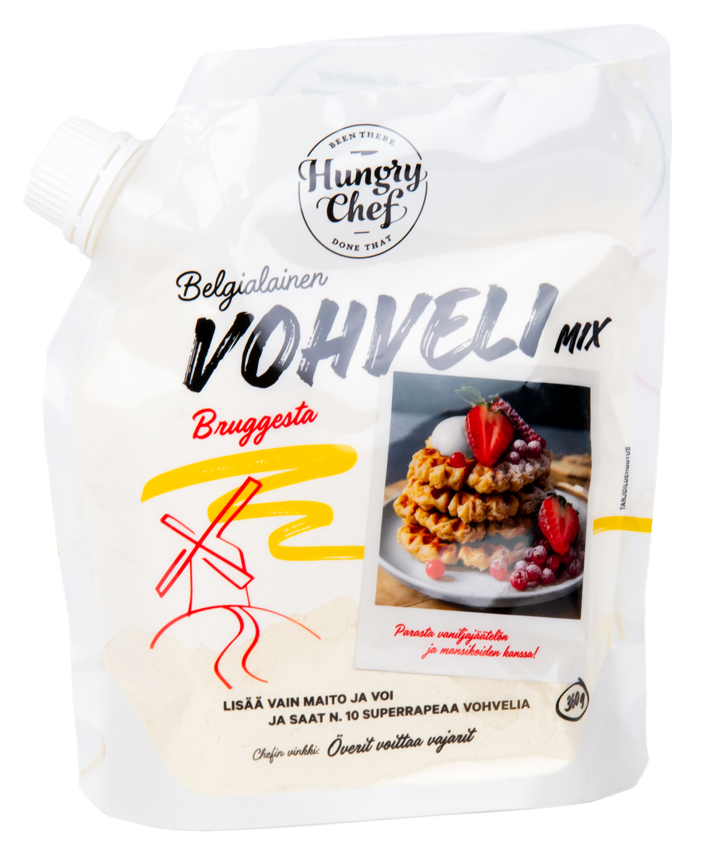 Hungry Chef belgialainen vohvelimix 360g | K-Ruoka Verkkokauppa