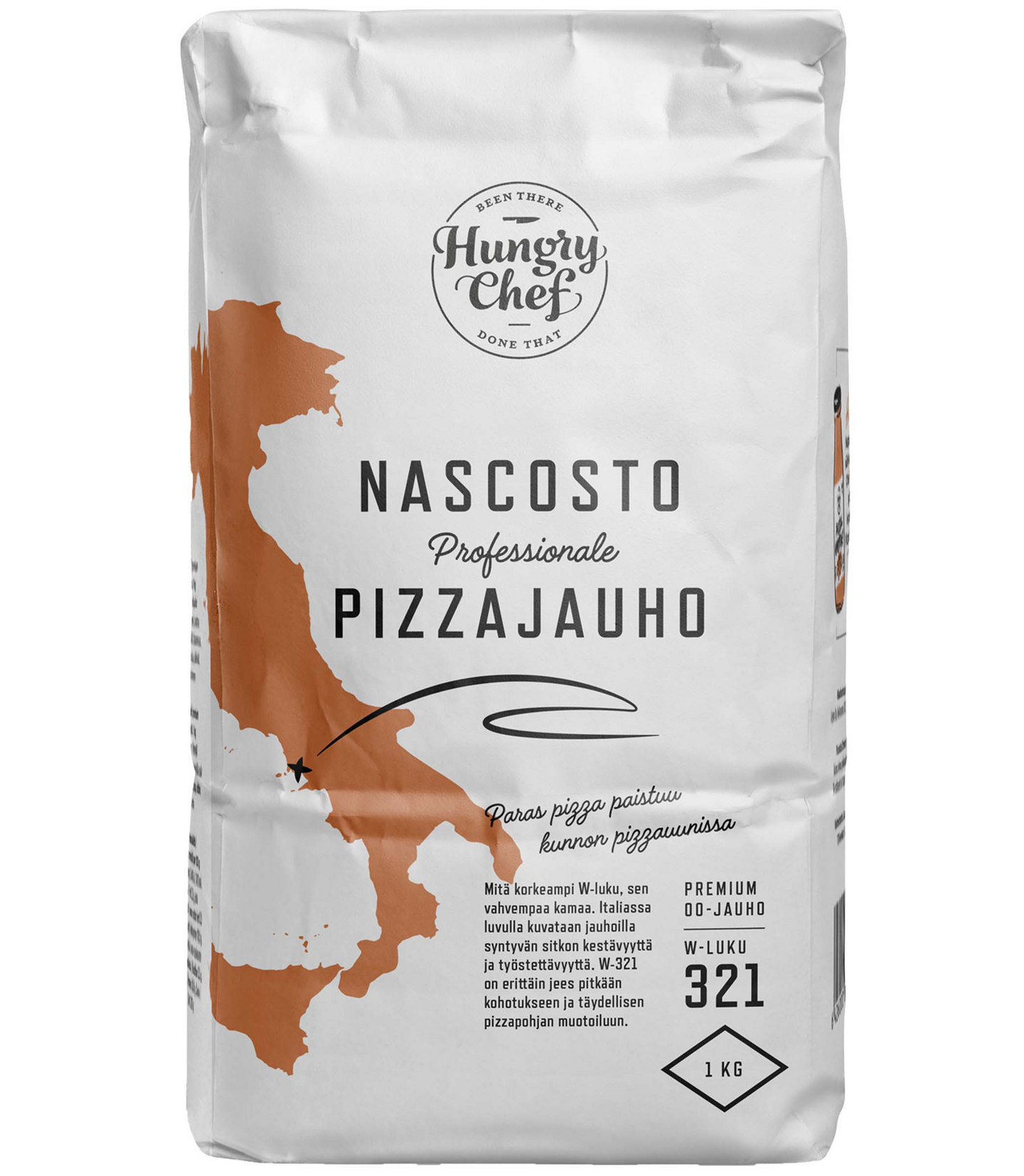 Hungry Chef Nascosto pizzajauho "00" 1kg