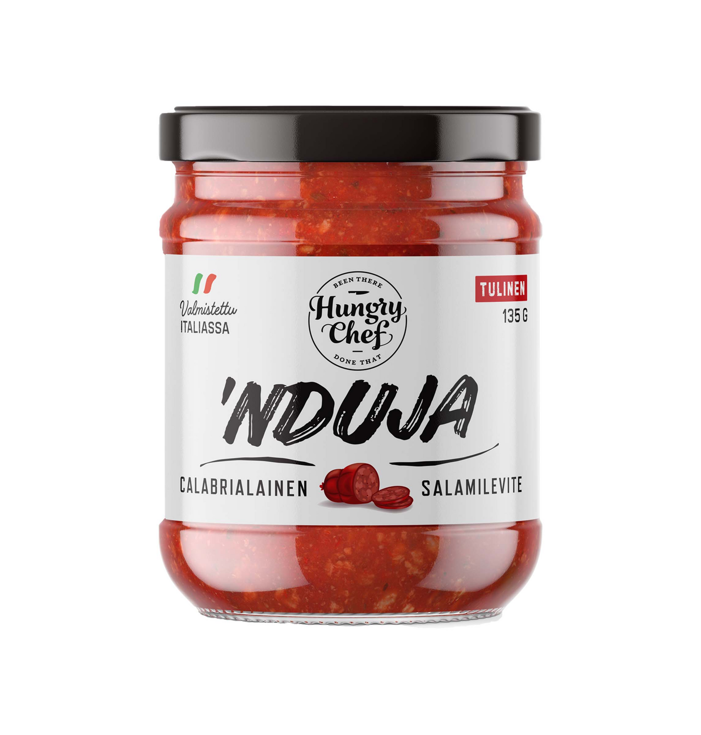 Hungry Chef Nduja Calabrialainen tulinen salamilevite 135g