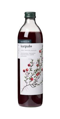 Kaskein karpalotäysmehu 0,5l makeuttamaton