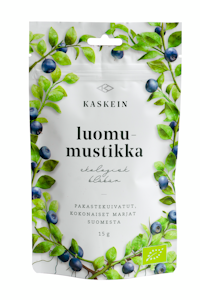 Kaskein mustikka 15g pakastekuiv luomu