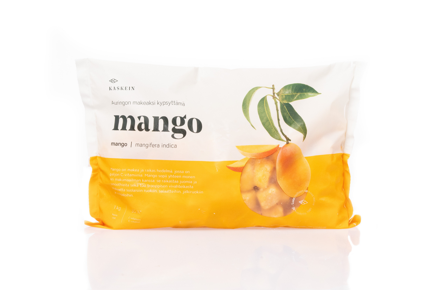 Kaskein mangokuutio 1kg pakaste