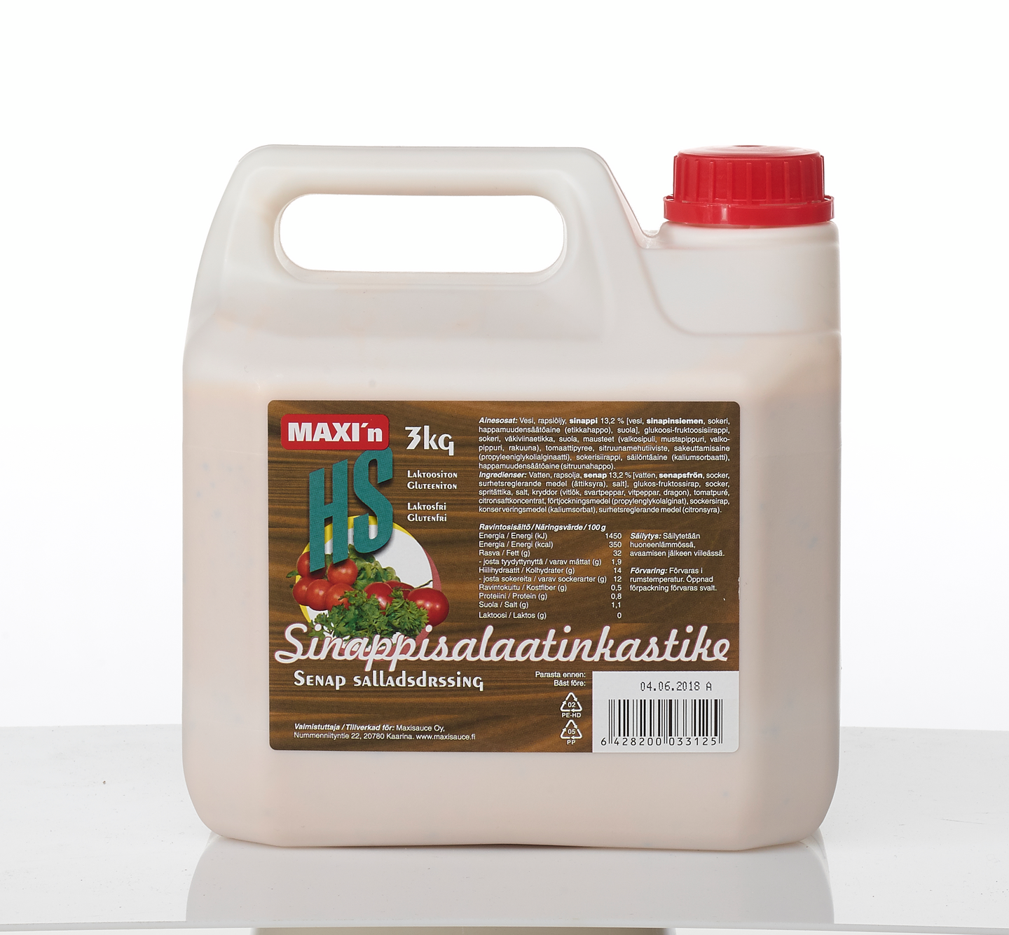 MAXI'n Sinappisalaatinkastike 3kg