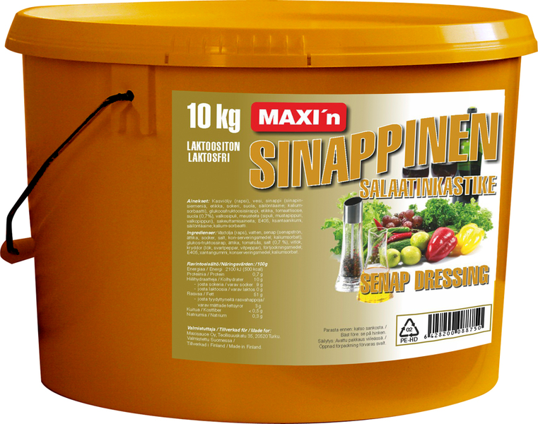 MAXI'n Special sinappisalaatinkastike 10kg