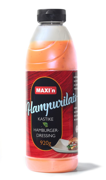 MAXI'n Hampurilaiskastike 920g