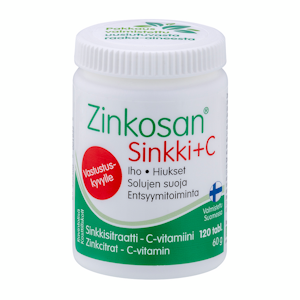 Hankintat Zinkosan Sinkki+C 120kpl 60g