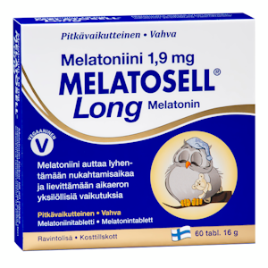 Melatosell long melatonin1,9mg60tabl 16g