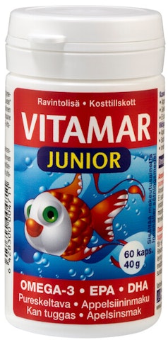 Vitamar Junior omega3 60kaps 40g