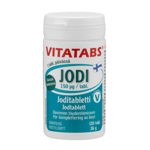Vitatabs Jodi 150µg 120tabl/36g