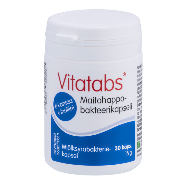 Vitatabs Maitohappobakteerikapseli 30kaps 15g