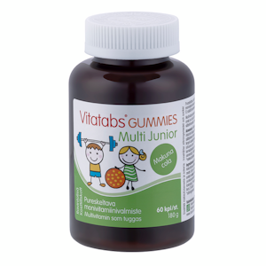 Vitatabs Gummies Multi Junior Pureskeltava monivitamiinivalmiste 60kpl 180g