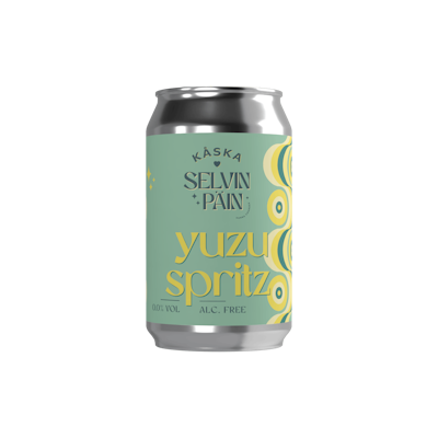 Selvin Päin & Kåska Yuzu Spritz 0,0% 0,33l