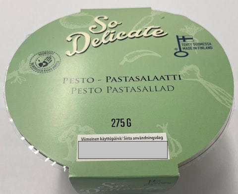 So Delicate pesto-pastasalaatti 275g