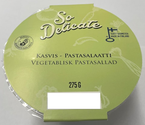 So Delicate kasvis-pastasalaatti 275g