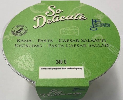 So Delicate kana-pasta-caesarsalaat 240g