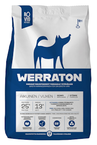 Rovio Pet Foods Werraton koiranruoka 12kg aikuinen