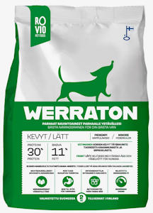 Rovio Pet Foods Werraton 2kg kevyt