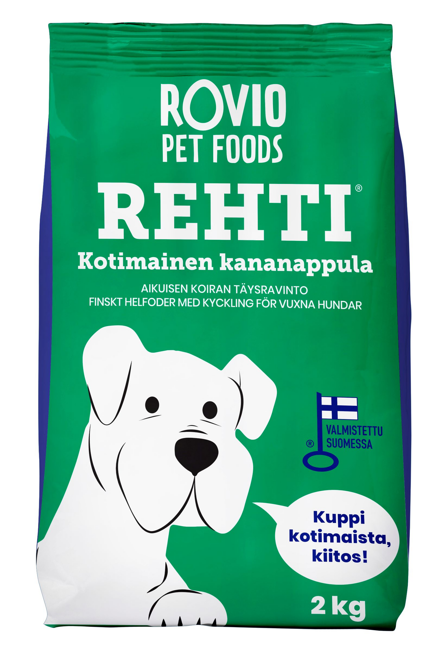 Rehti kana koiranruoka 2 kg