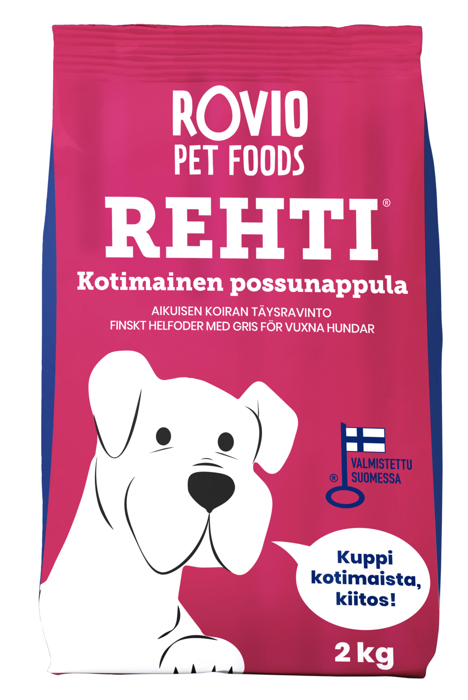 Rehti possu koiranruoka 2 kg