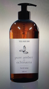 Luxurious nestesaippua Pure Amber & Echinacea 500 ml