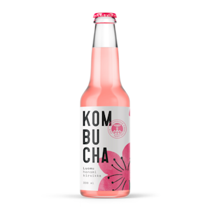 Roihuvuoren Kombucha hanami kirsikka 0,33l luomu