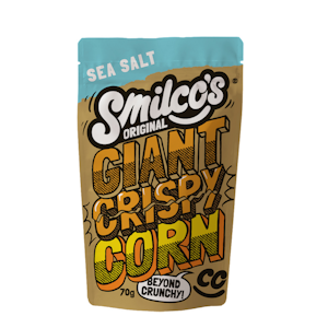 Smilco's Crispy Corn 70g Sea Salt