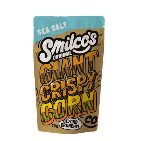 Smilco's Crispy Corn 70g Sea Salt