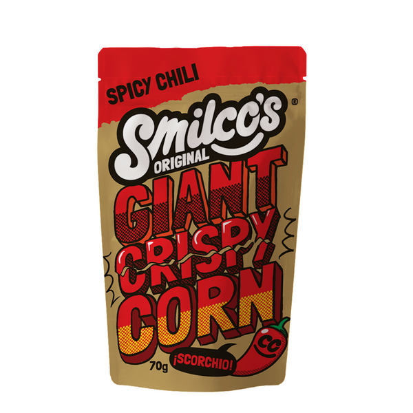 Smilco's Crispy Corn 70g Spicy Chili