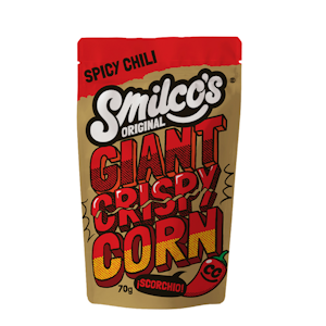 Smilco's Crispy Corn 70g Spicy Chili