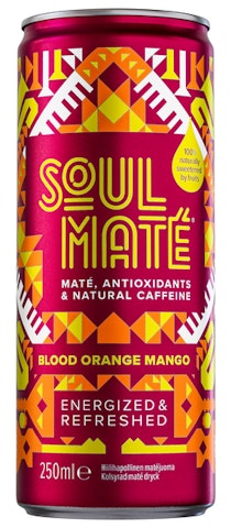 Soul Mate matejuoma blood orange-mango hiilihapollinen 0,25l