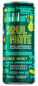 Soul Mate matejuoma lime-mint hiilihapollinen 0,25l