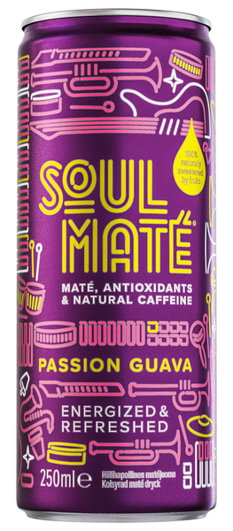 Soul Mate matejuoma passion-guava hiilihapollinen 0,25l
