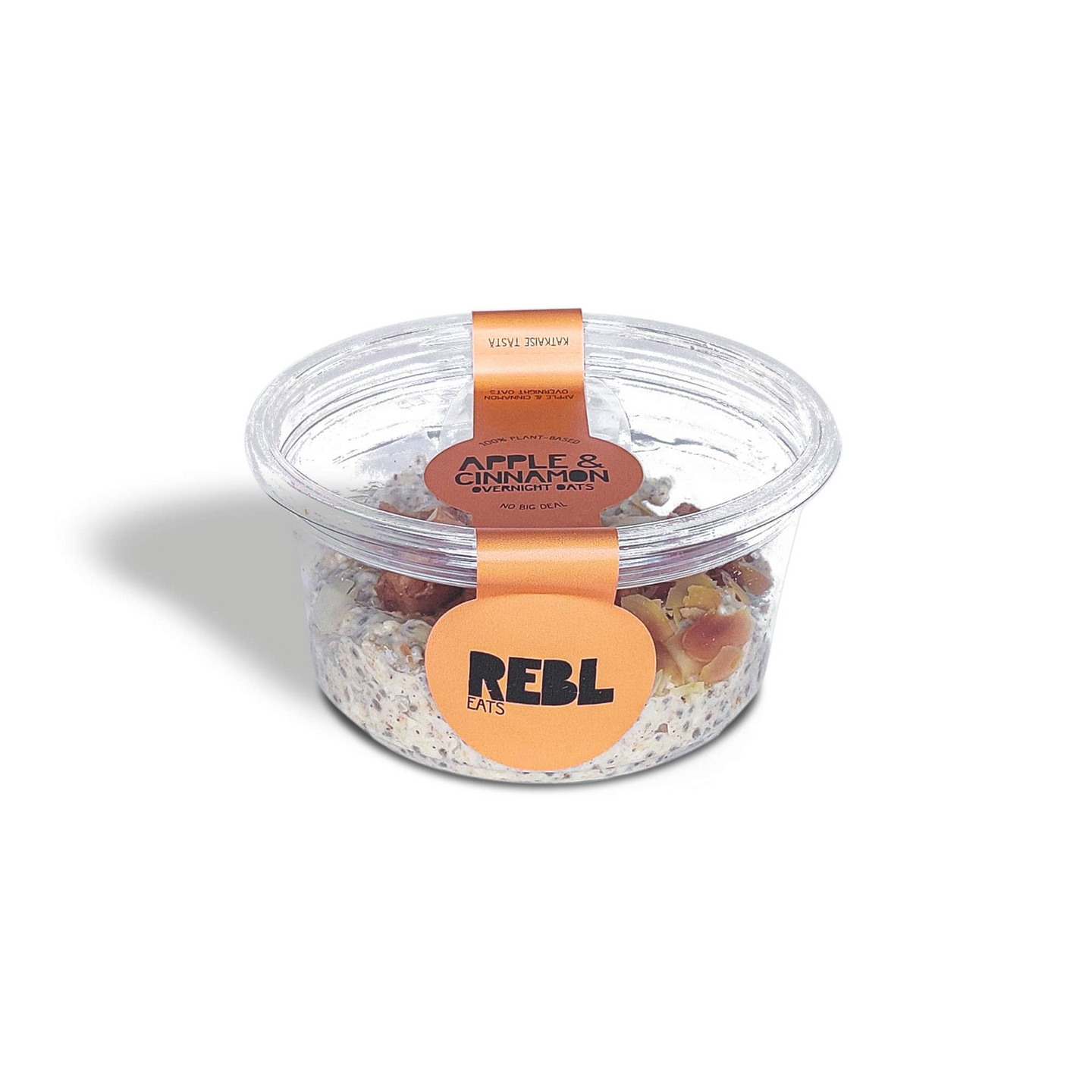 Rebl Eats Apple Cinnamon overnight oats 220g | K-Ruoka Verkkokauppa