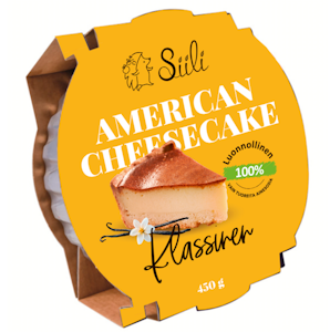 Siili Klassinen amerikkalainen juustokakku 450g