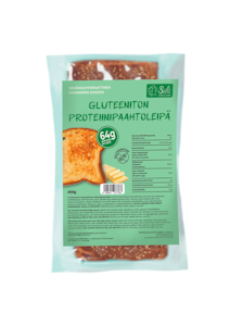 Siili Proteiinipitoinen täysjyväpaahtoleipä 400g gluteeniton