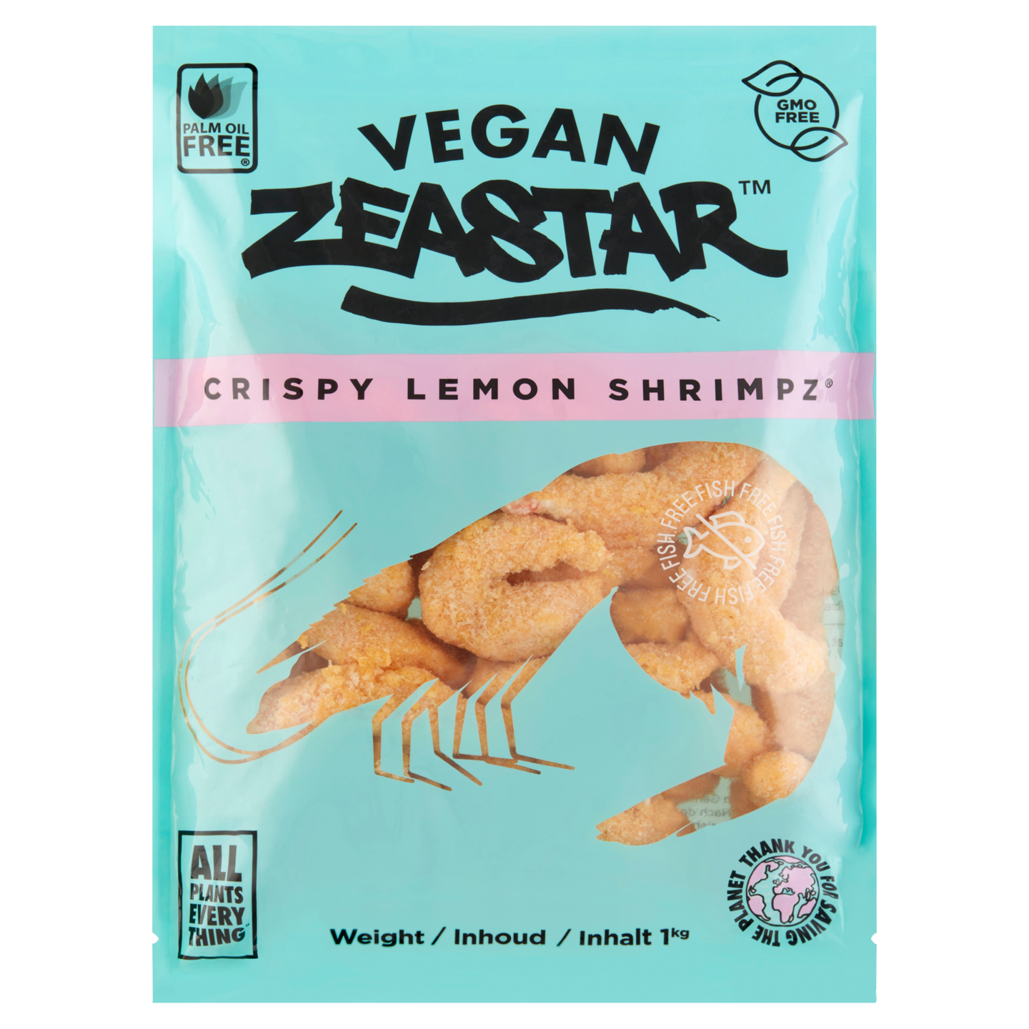 Vegan Zeastar Lemon Shrimpz 1kg pakaste