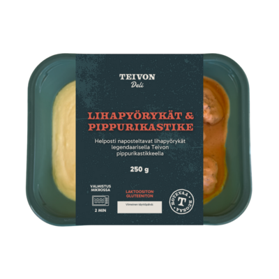 Teivon Deli Lihapyörykät ja muusi 350 g
