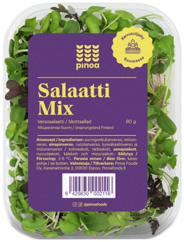 Pinoa Salaatti Mix 80g