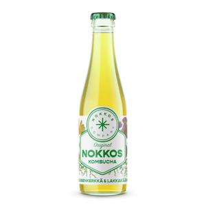 Nokkos Kombucha kuusenkerkkä-lakkakääpä 0,25l