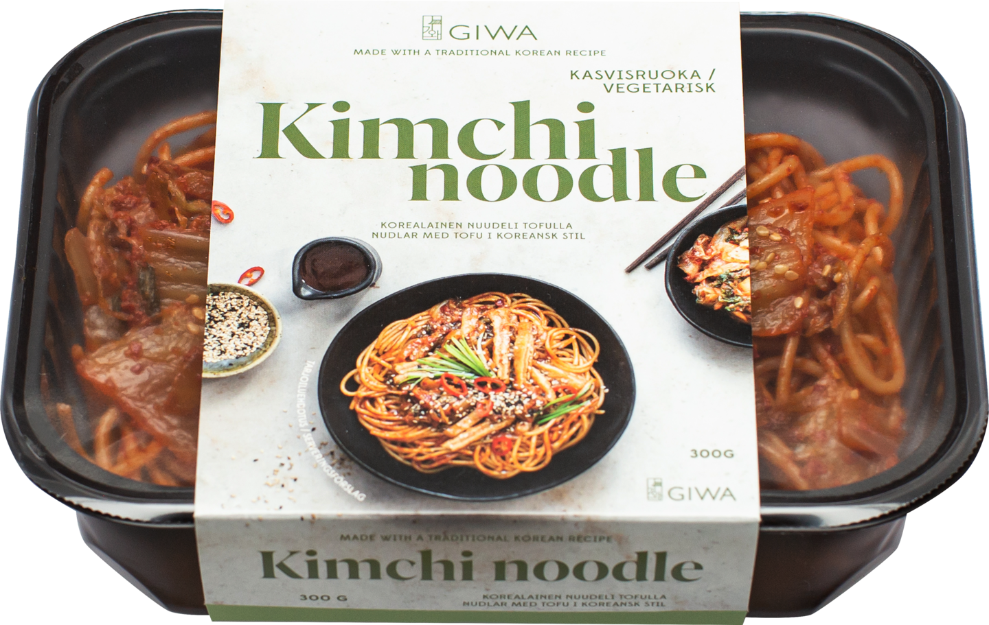 Giwa kimchi nuudeli tofulla 300g | K-Ruoka Verkkokauppa