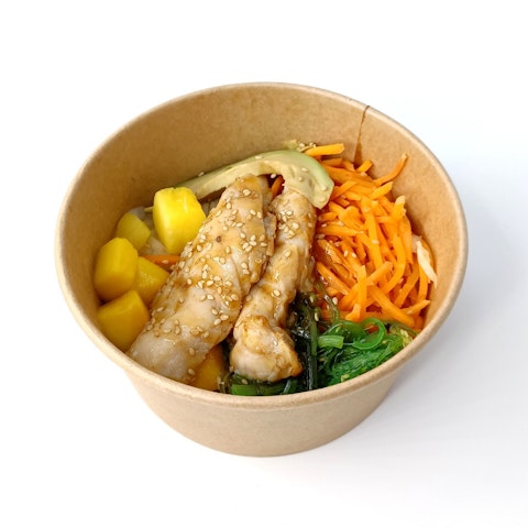 Osaka Sushi aasialainen kanasalaatti 370g | K-Ruoka Verkkokauppa