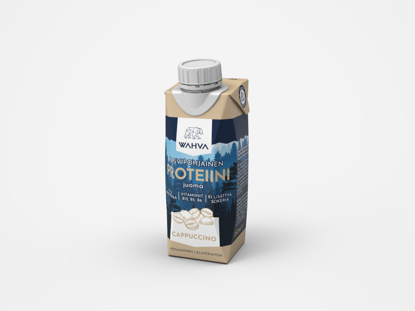 Wahva Proteiinijuoma cappuccino 250 ml | K-Ruoka Verkkokauppa