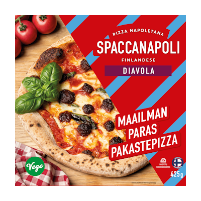 Spaccanapoli pakastepizza Diavola 425g