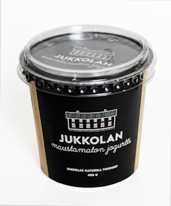 Jukkolan maustamaton jogurtti 400 g