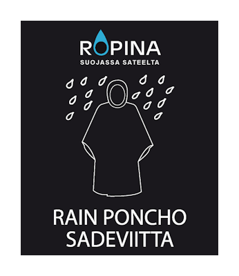 Ropina sadeviitta kertakäyttö