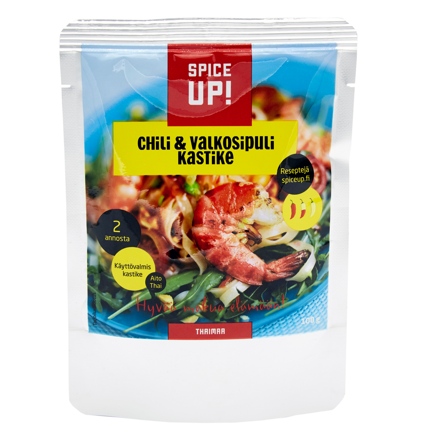 Spice Up! chili-valkosipulikastike keskitulinen 100g