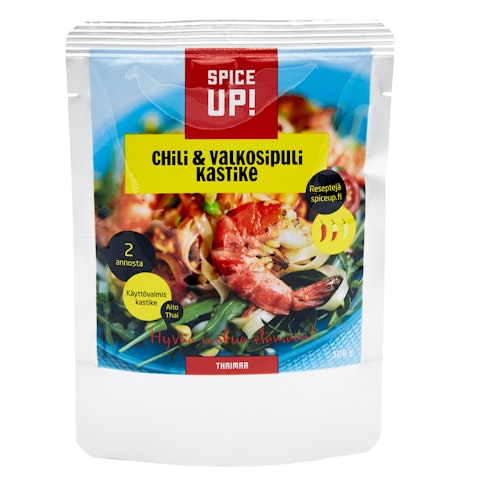 Spice Up! chili-valkosipulikastike keskitulinen 100g