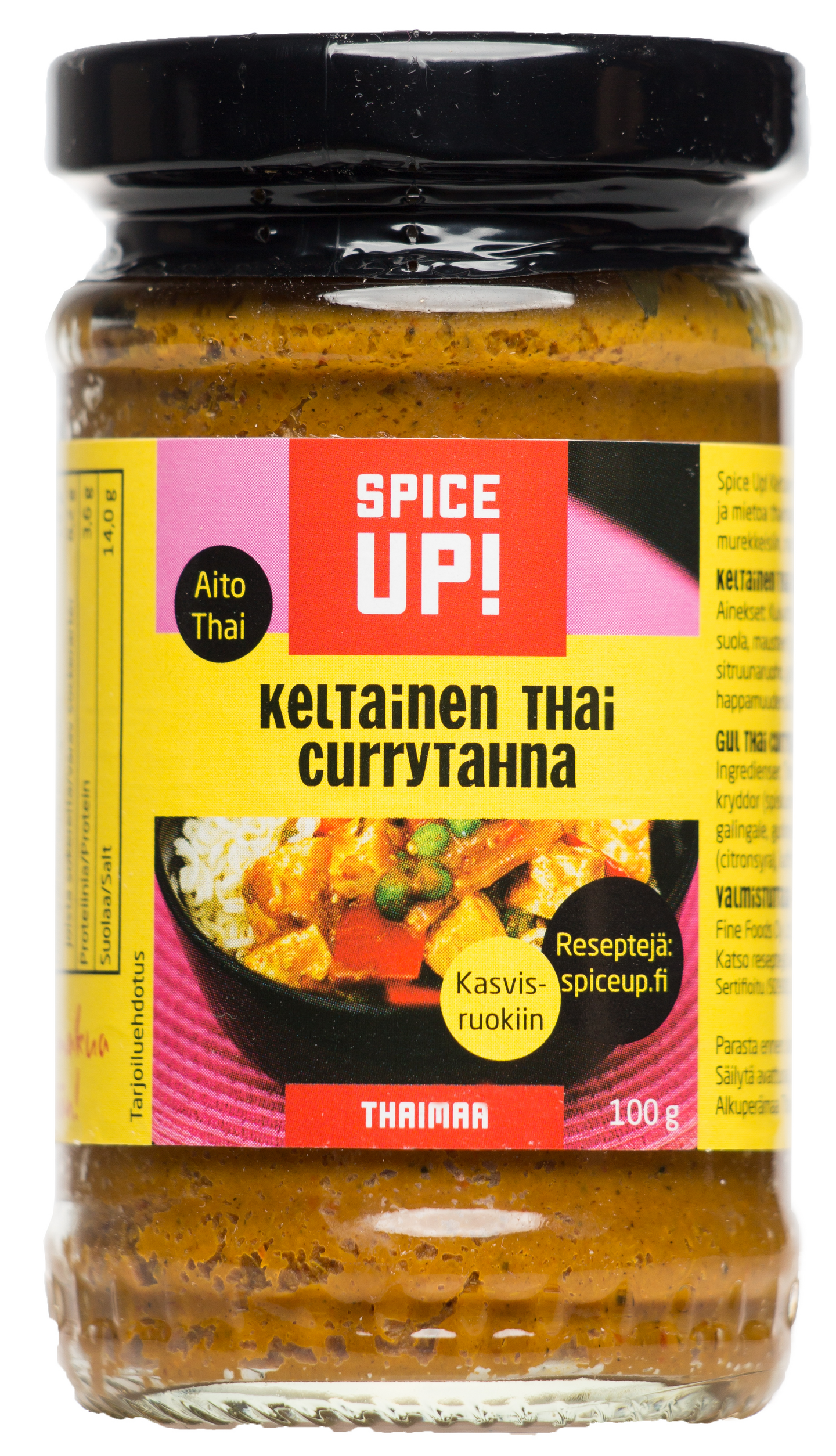 Spice Up! KeltainenThai currytahna 100g
