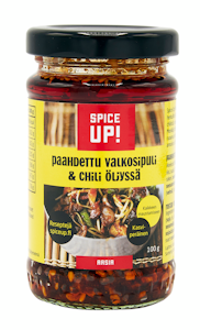 Spice Up! Paahdettu valkosipuli & chili öljyssä 100g