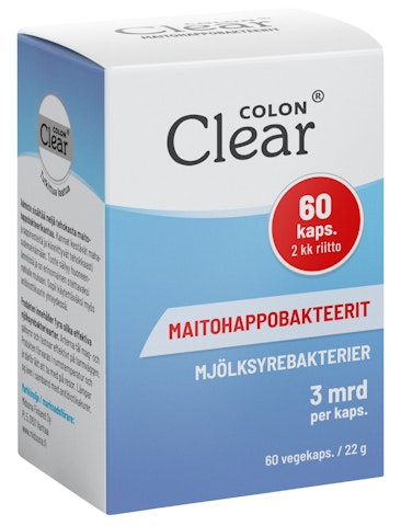 Colon Clear maitohappobakteeri 60kpl/27g